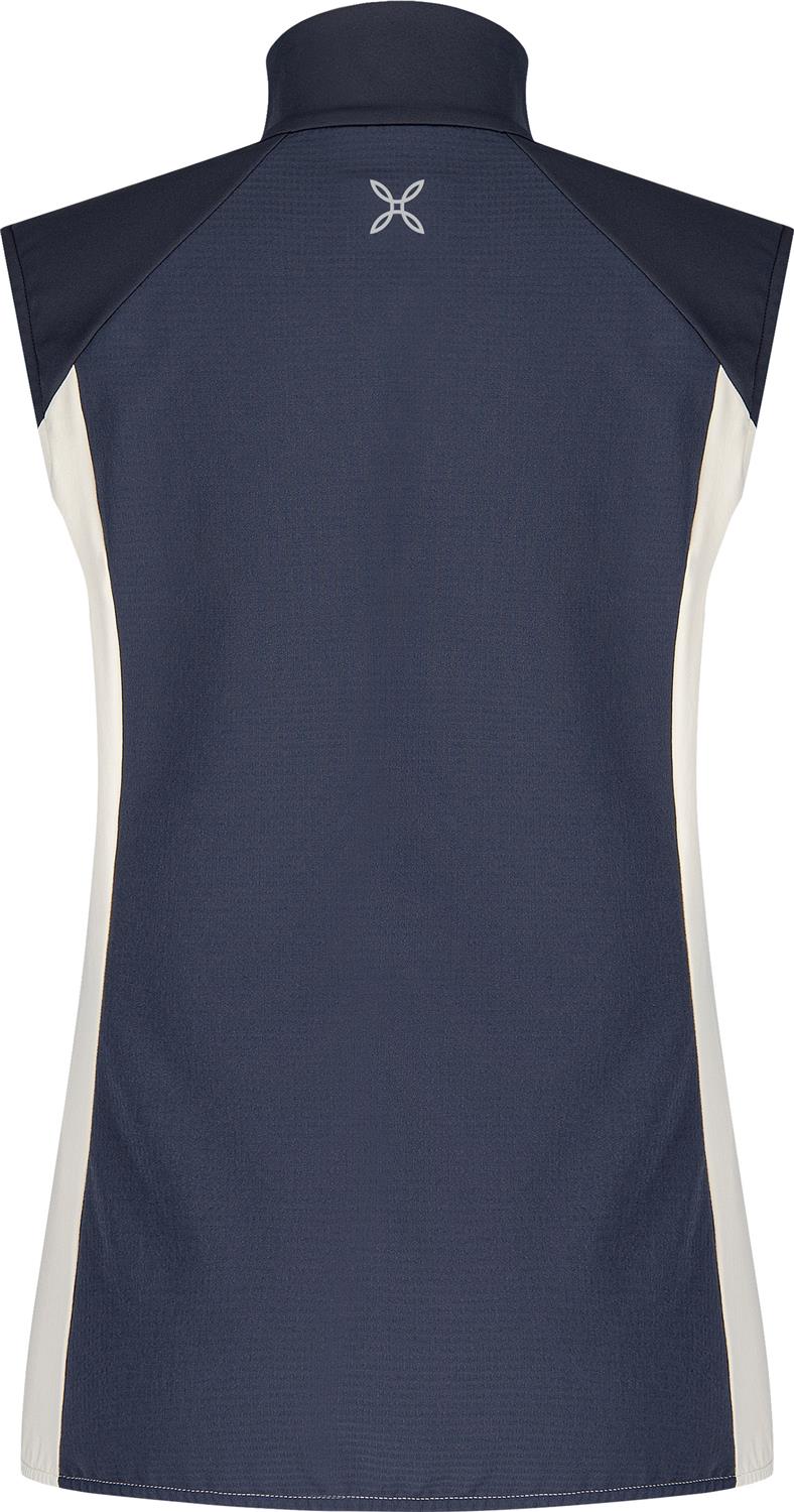 Montura - DOLOMITI WIND VEST WOMAN — GRAPHITE BLUE/TURQUOISE — Vista posteriore 2