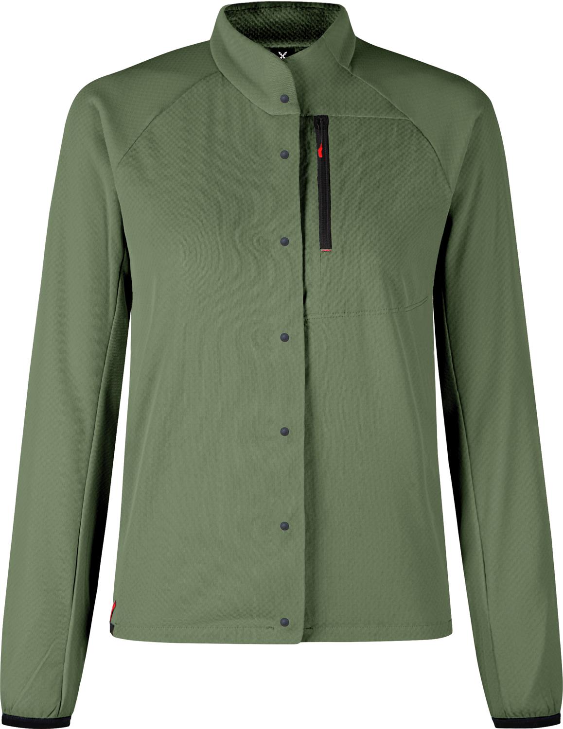 Montura - VERSANTE OCTA MAGLIA WOMAN — VERDE SALVIA — Vista frontale 1
