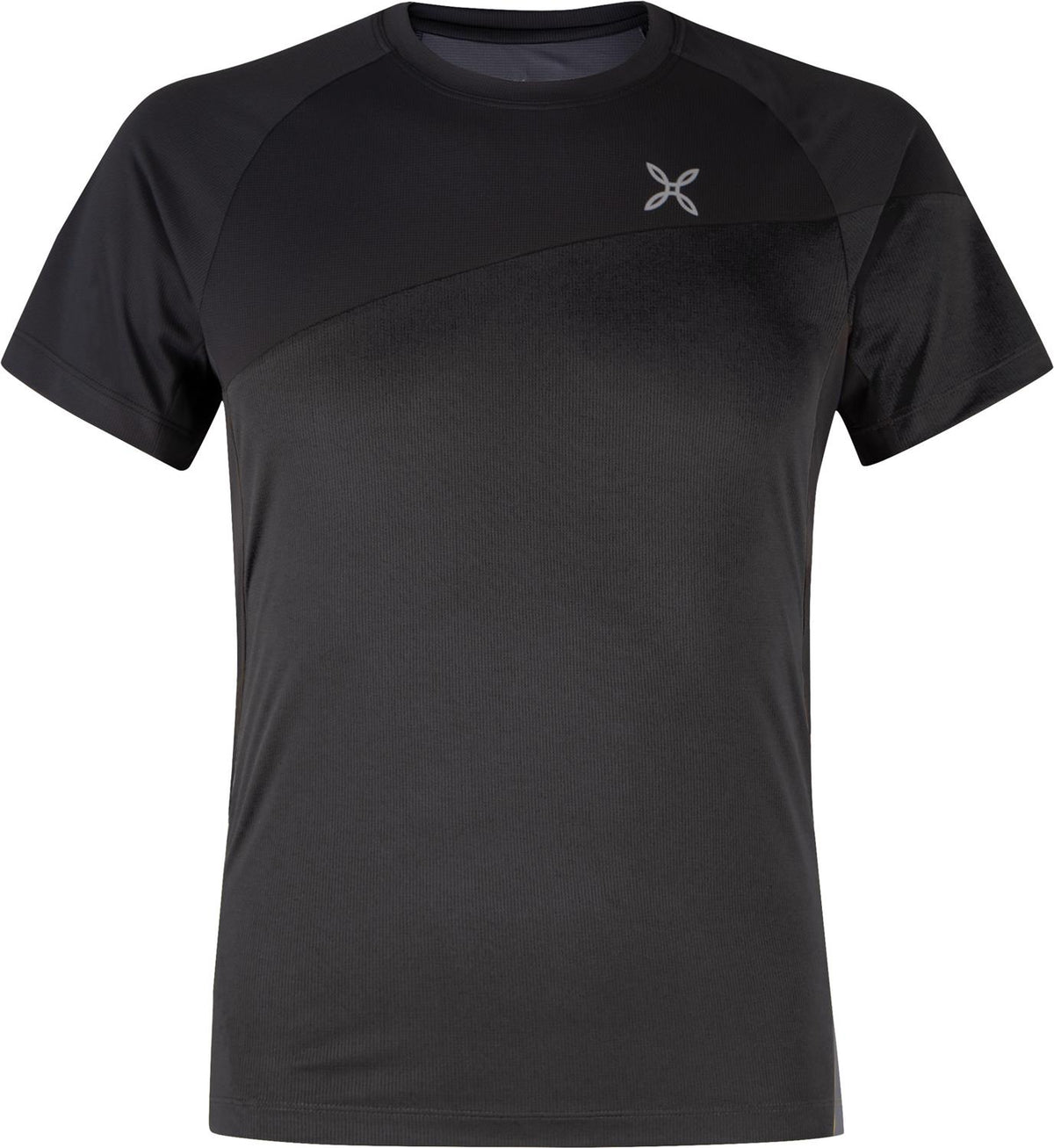 Montura - COLOR BLOCKING T-SHIRT — BLACK — Vista frontale 1