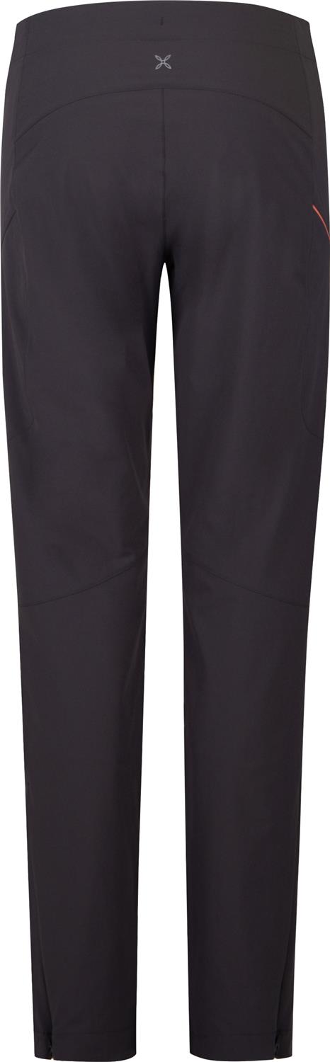 Montura - OCTA HYBRID PANTS WOMAN — ANTRACITE/MELON — Vista posteriore 3