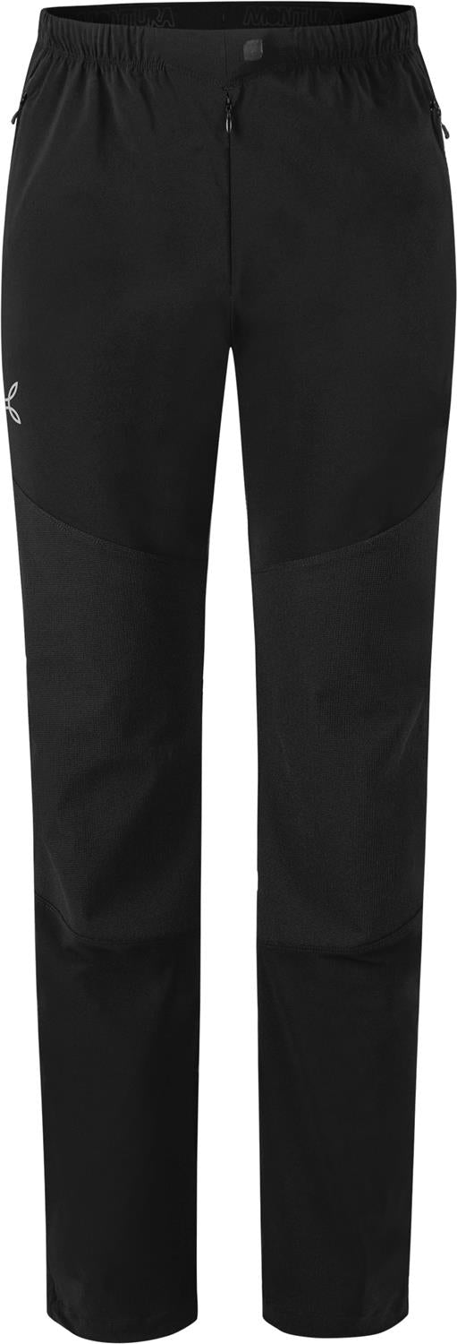Montura - DOMINO TREKKING -5 CM PANTS — BLACK — Vista frontale 1