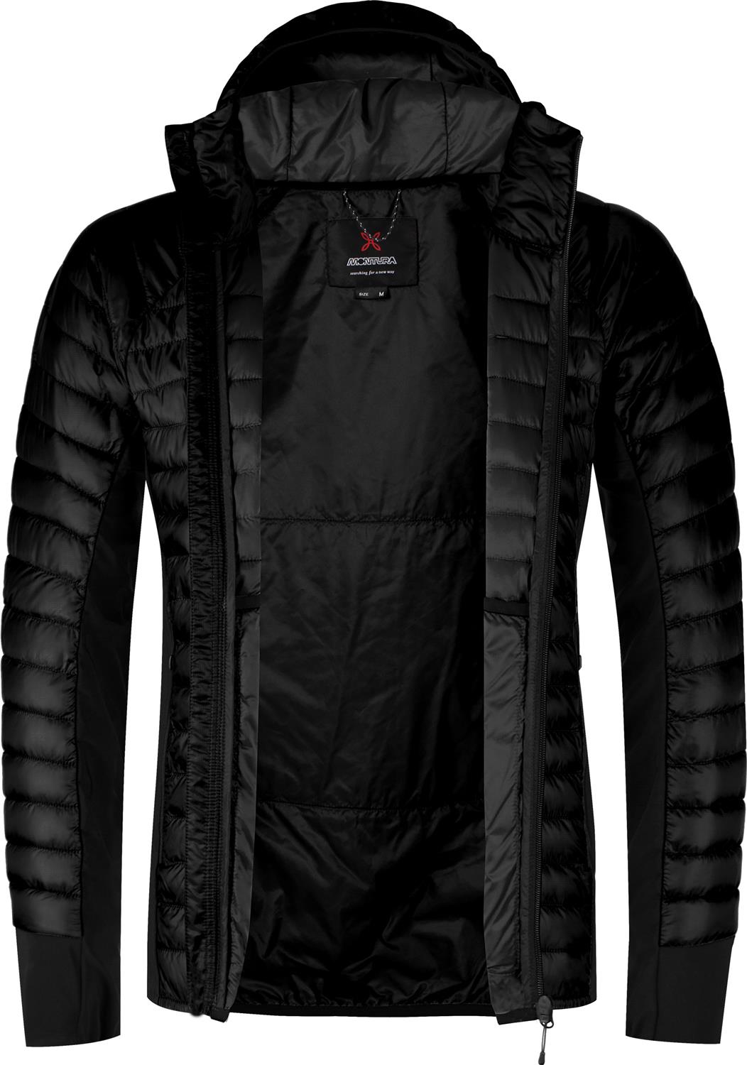 Montura - WALK HOODED JACKET — BLACK — Immagine 4
