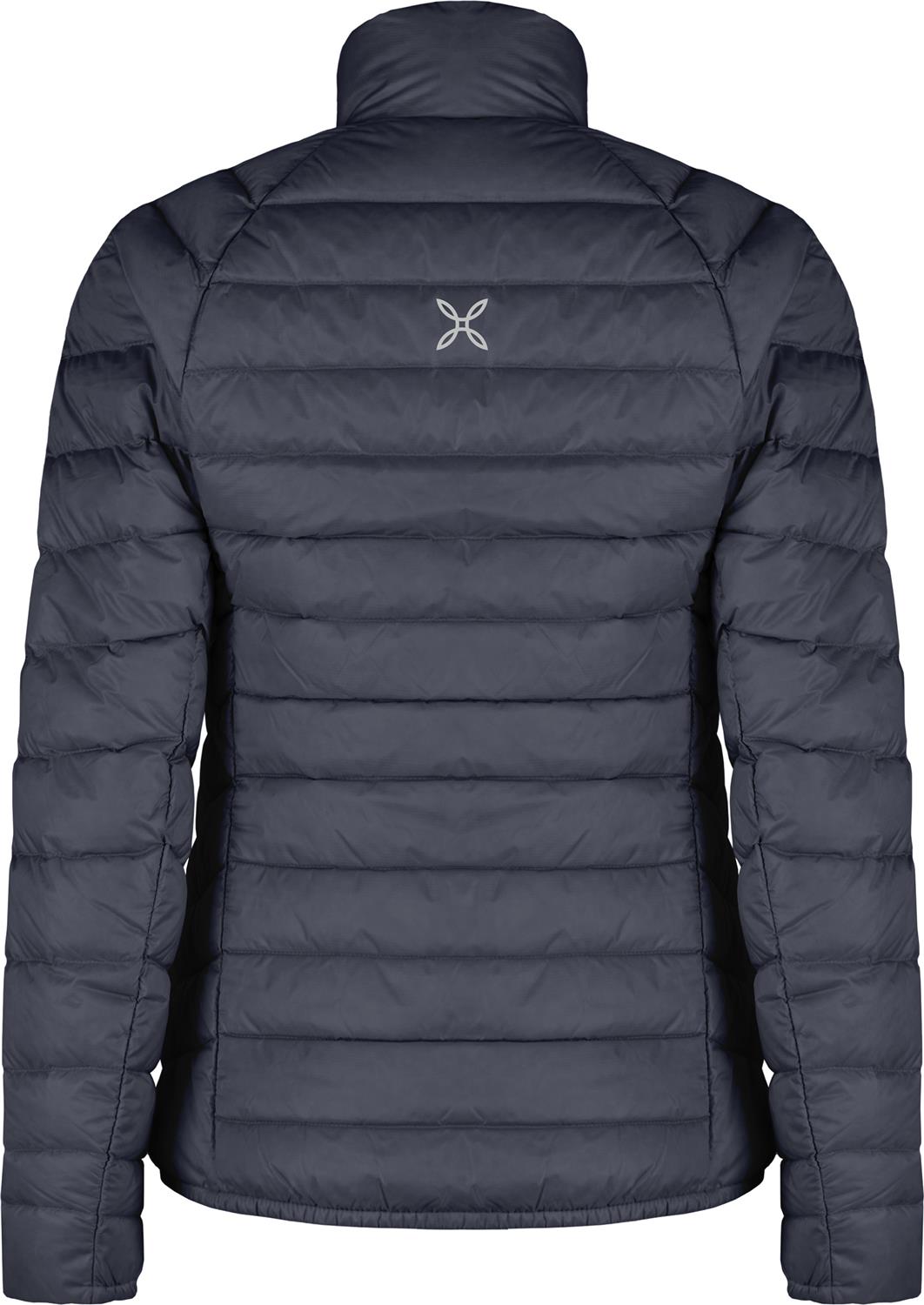 Montura - BREEZE DUVET JACKET WOMAN — GRAPHITE BLUE/TURQUOISE — Vista posteriore 3