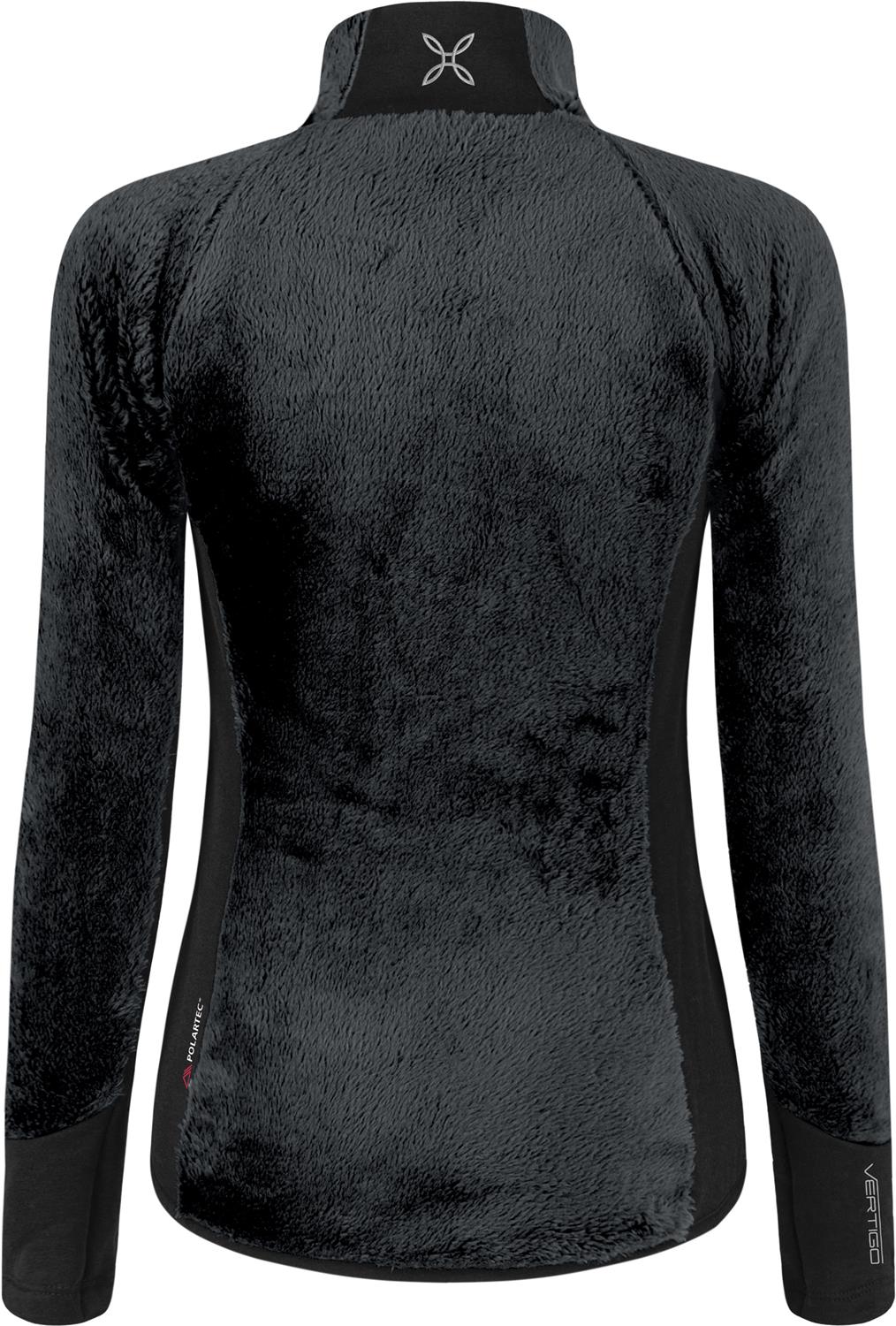 Montura - NORDIC FLEECE 2 JACKET WOMAN — ANTRACITE/MELON — Vista posteriore 2