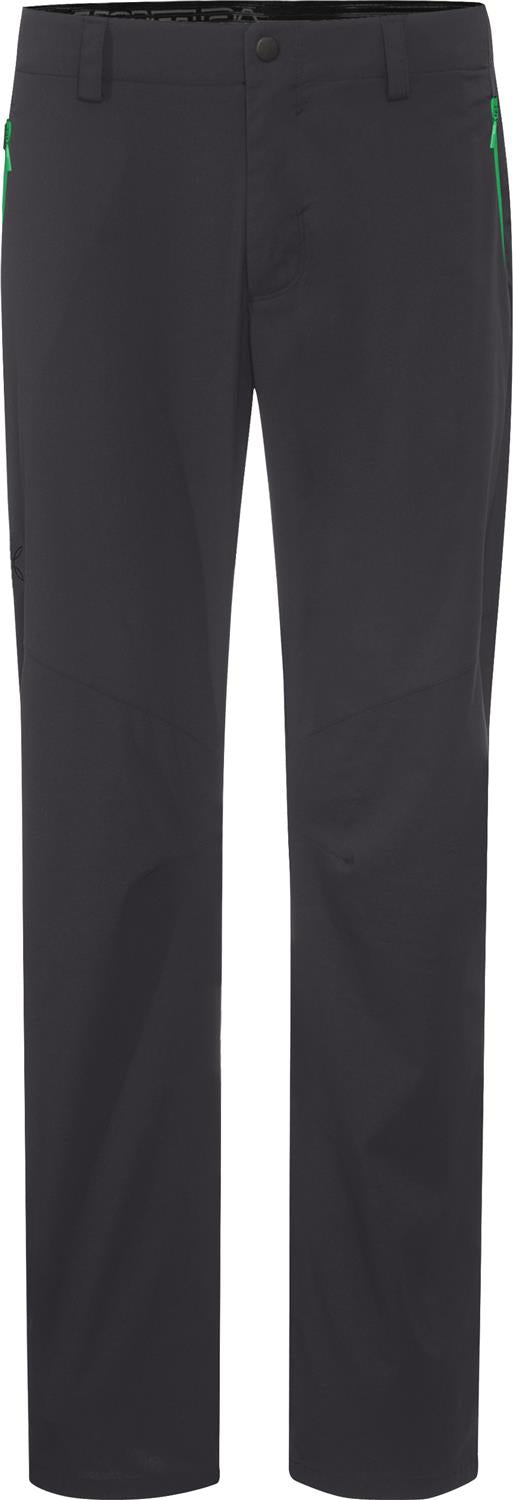 Montura - ROUTE PANTS — ANTRACITE/VIBE GREEN — Vista frontale 1