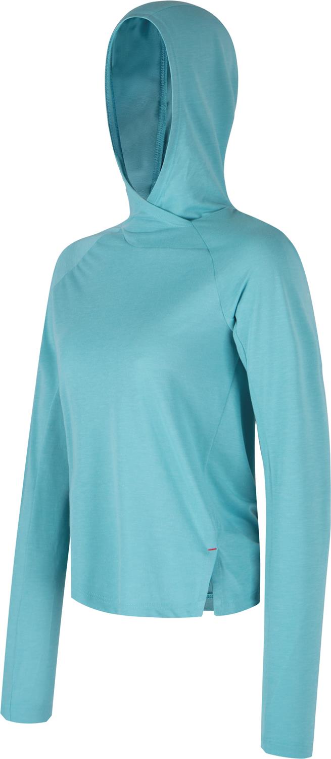 Montura - VERSANTE HOODED MAGLIA WOMAN — CRYSTAL BLUE — Immagine 2