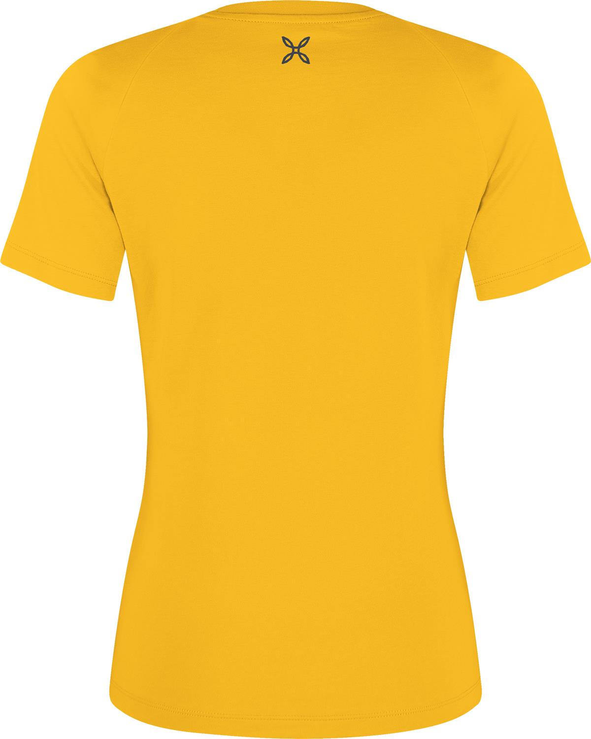 Montura - SPIRE T-SHIRT WOMAN — MUSTARD — Vista posteriore 2