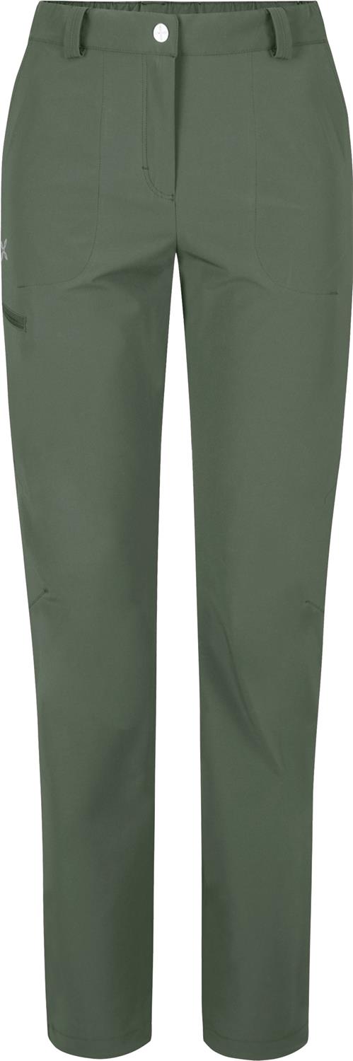 Montura - SMART TRAVEL PANTS WOMAN — VERDE SALVIA — Vista frontale 1