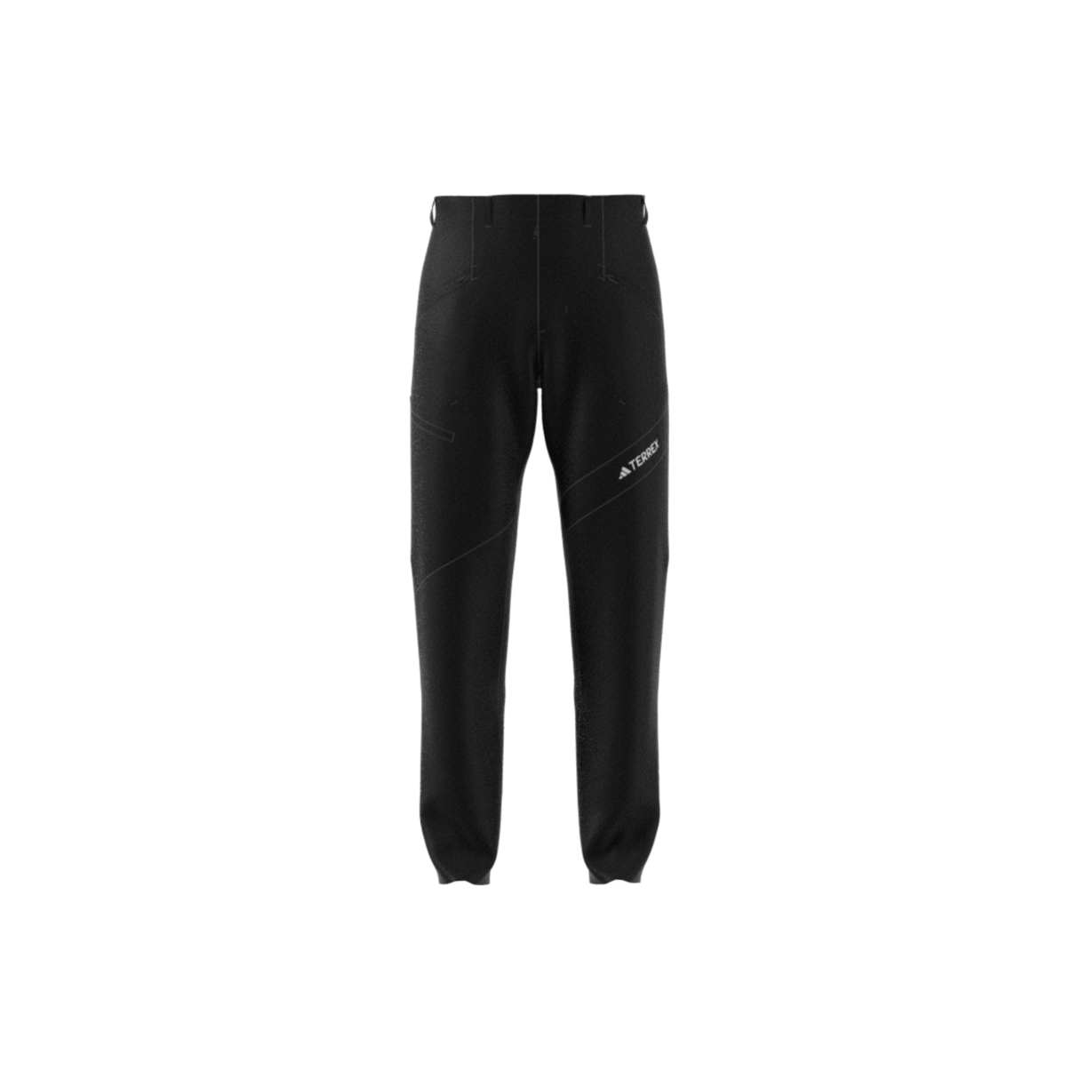 ADIDAS - Pantaloni Techrock Brushed Softshell - Uomo - Black - image 9