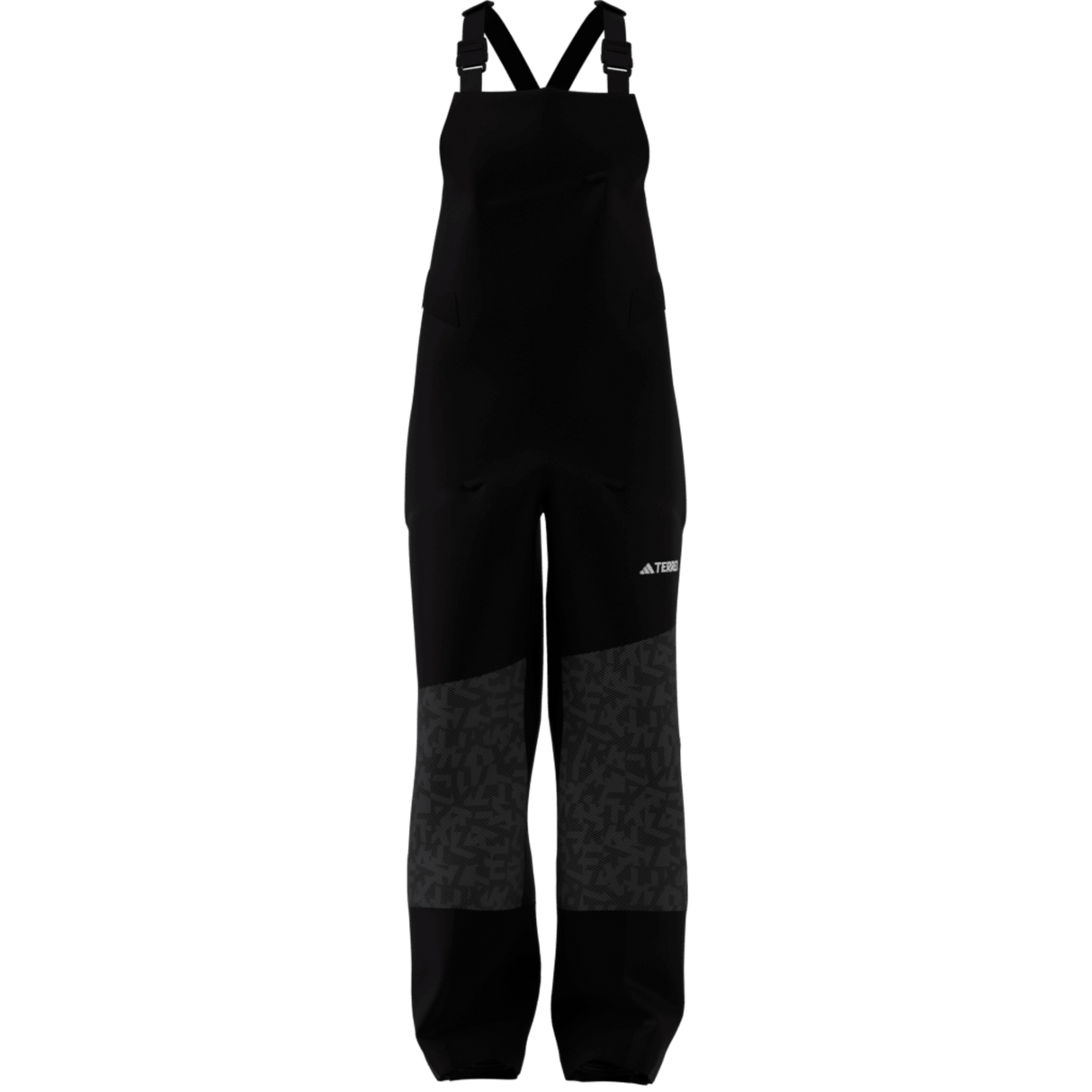 ADIDAS - Pantaloni Con Pettorina TERREX Xperior Hybrid PRIMEKNIT CLIMAPROOF+ - Donna - Black - image 8