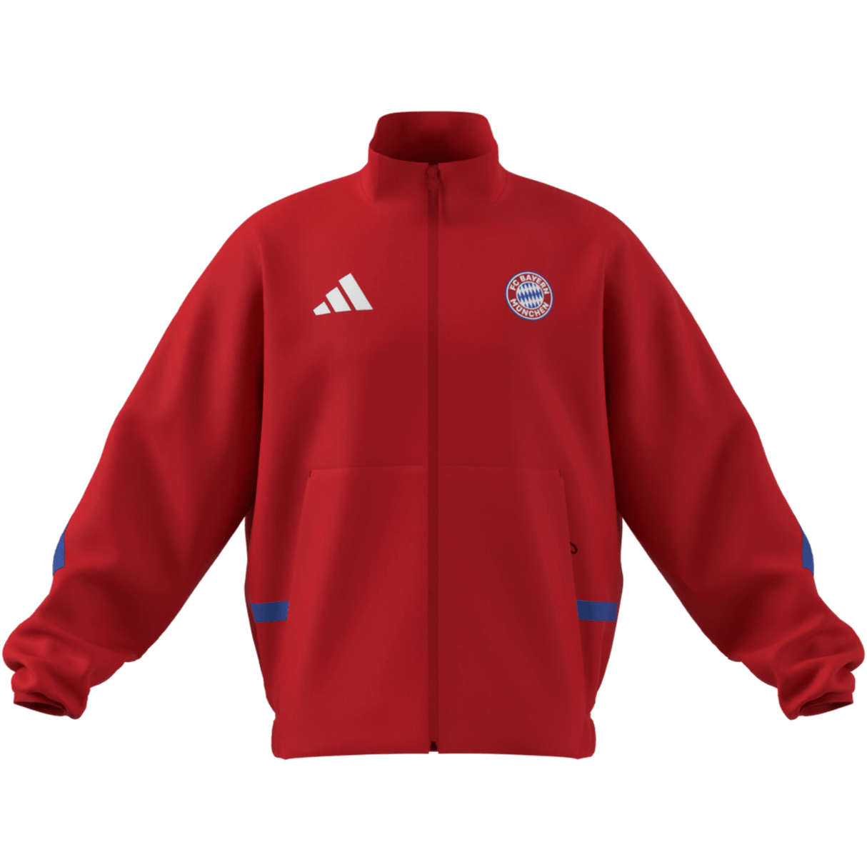 ADIDAS - Fc Bayern Z.N.E. Giacca Anthem - Uomo - Red - image 8