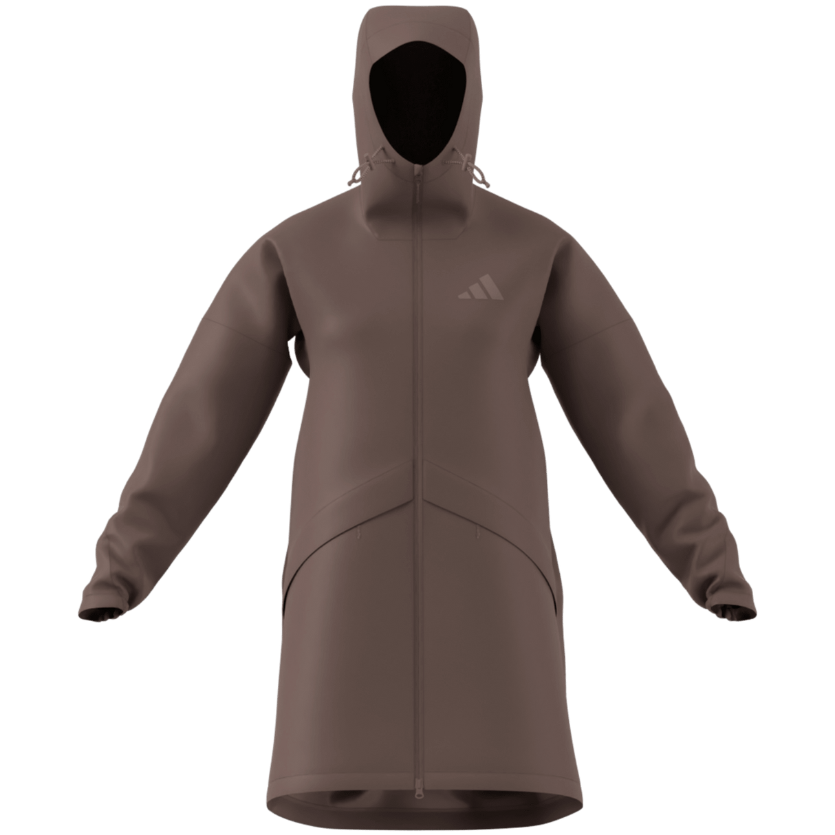 ADIDAS - Parka Impermeabile TERREX Multi CLIMAPROOF A 2 Strati - Donna - Brown - image 7