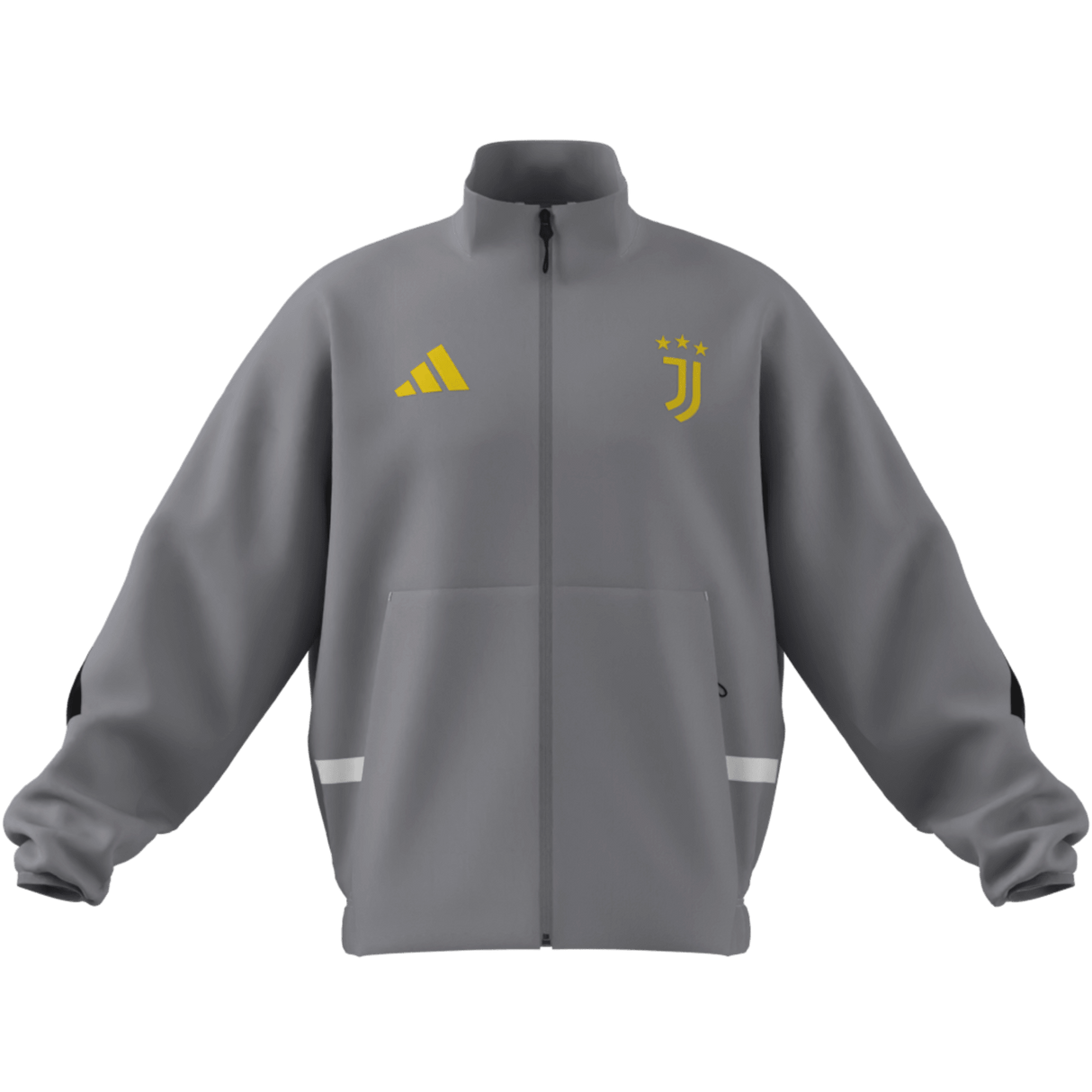 ADIDAS - Juventus Fc Z.N.E. Anthem Jacket - Uomo - Grey - image 7