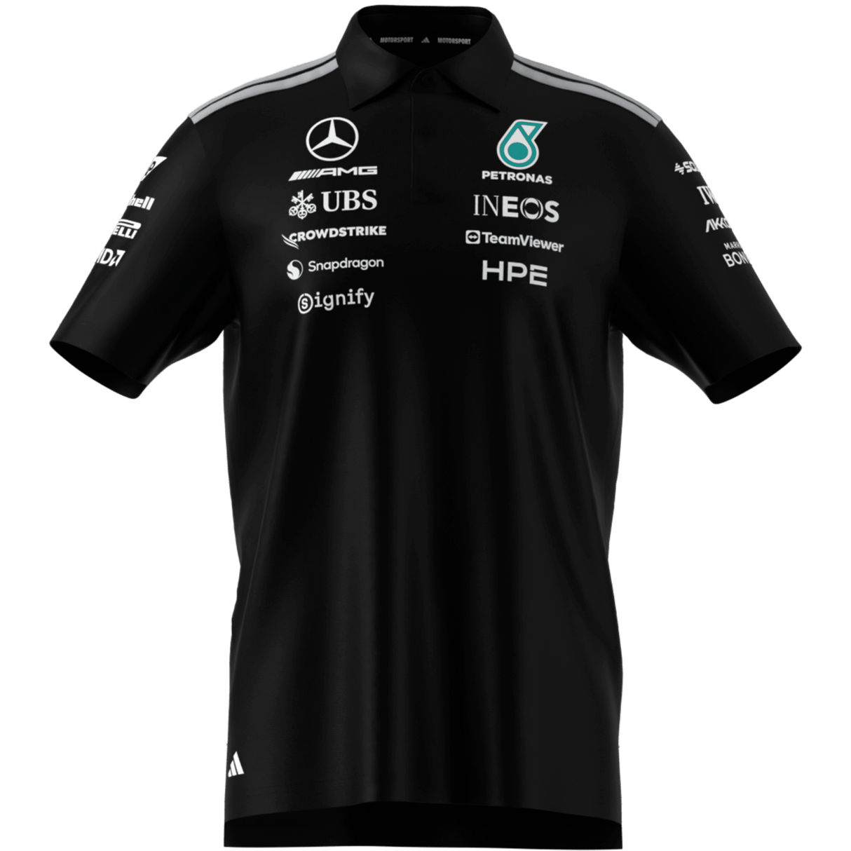ADIDAS - Polo Mercedes-Amg Petronas Formula 1 Team Engineers - Uomo - image 8