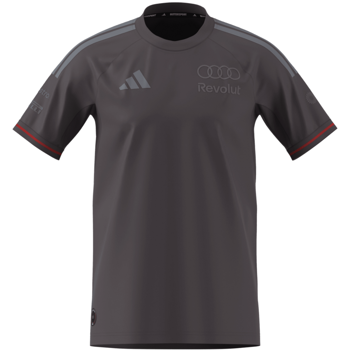 ADIDAS - Audi Revolut Formula One Team 2026 Engineers & Marketing Authentic Driver Jersey - Uomo - Black - image 7
