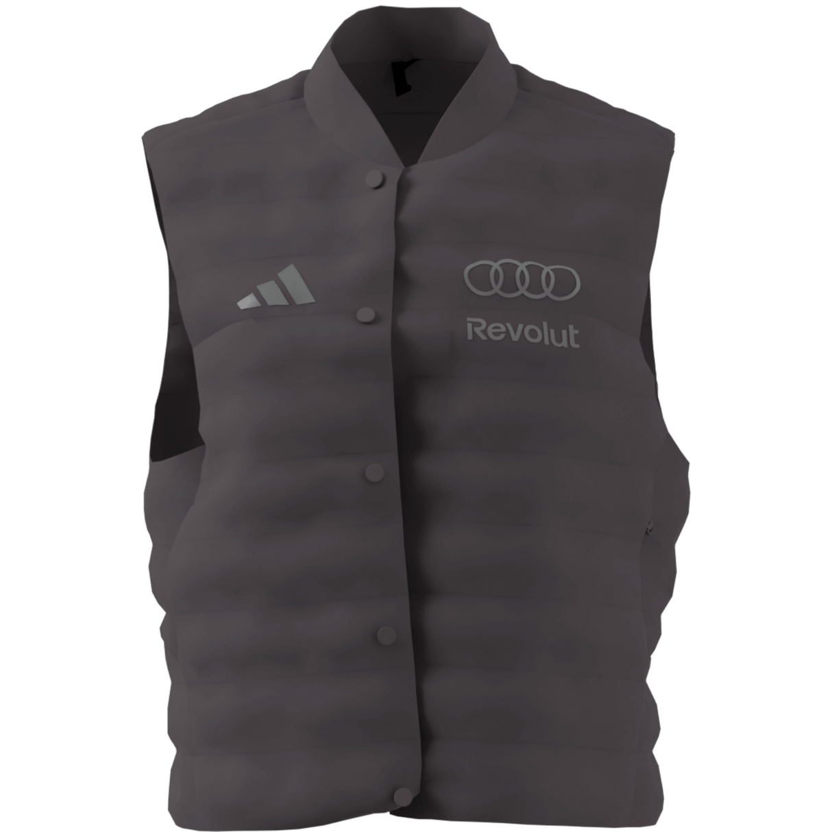 ADIDAS - Audi Revolut Formula One Team 2026 Engineers & Marketing Padded Vest - Donna - Black - image 8