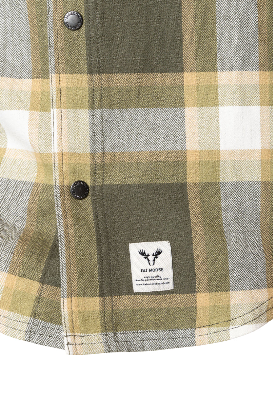 FAT MOOSE FM2838PISTACHIO GREEN CHECK