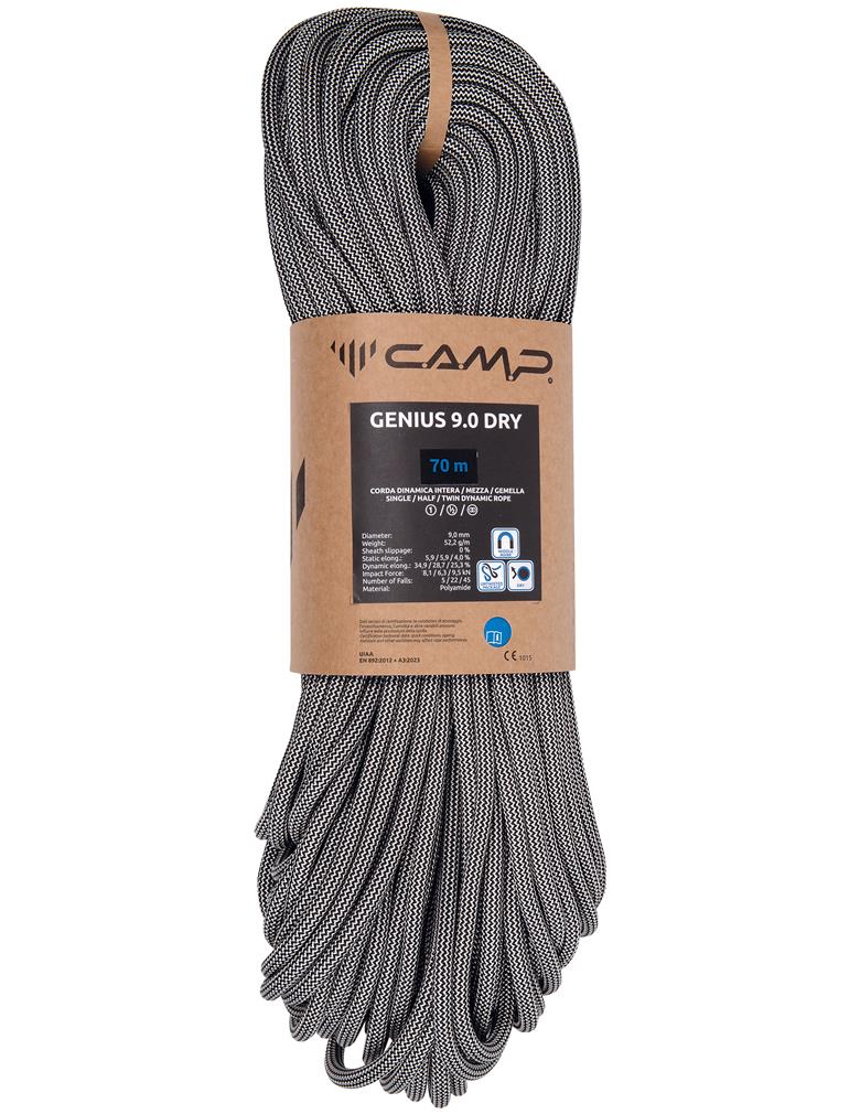 CAMP Genius 9.0 Dry Corda Dinamica 70 m