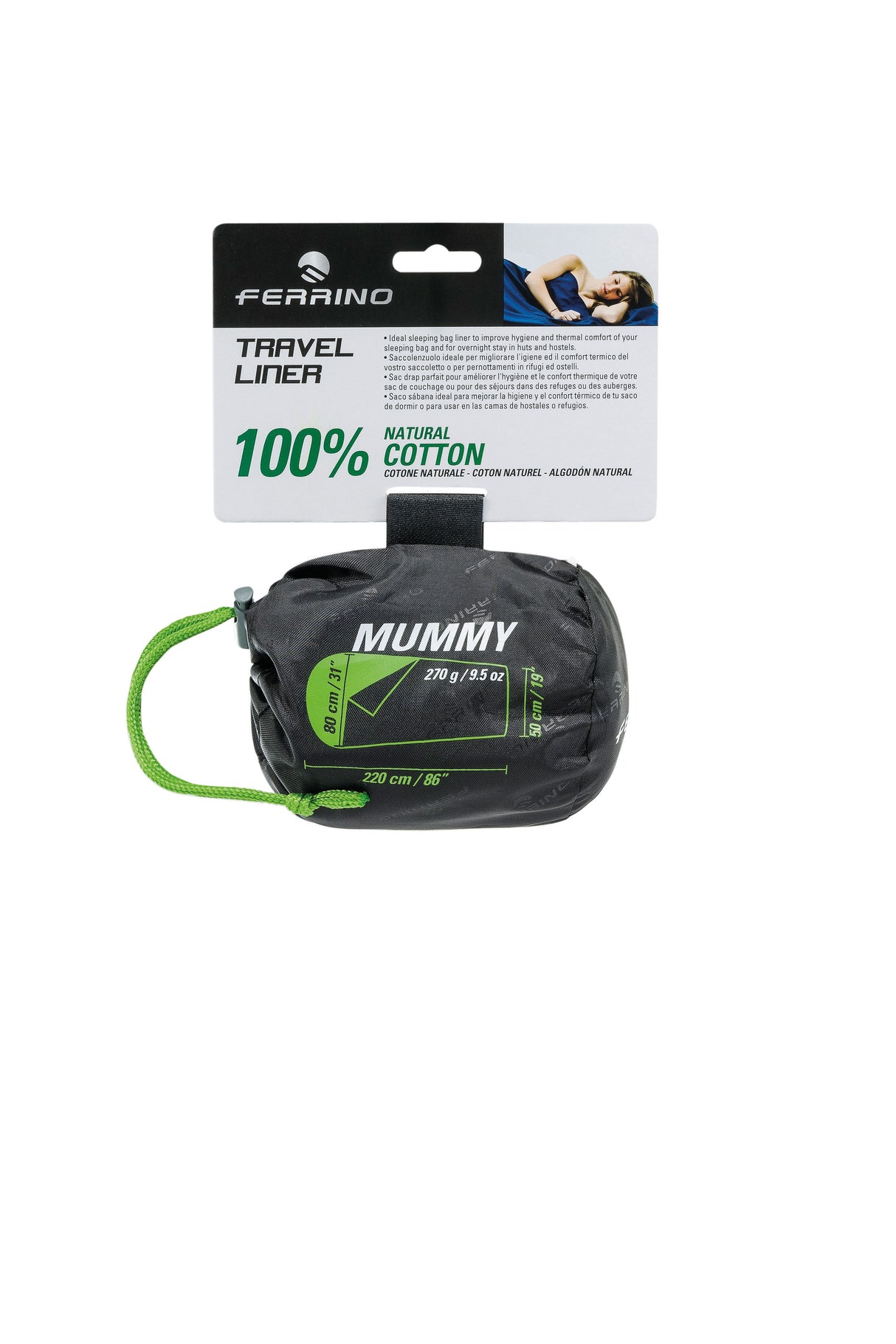 FERRINO - SACCO LENZUOLO TRAVEL MUMMY