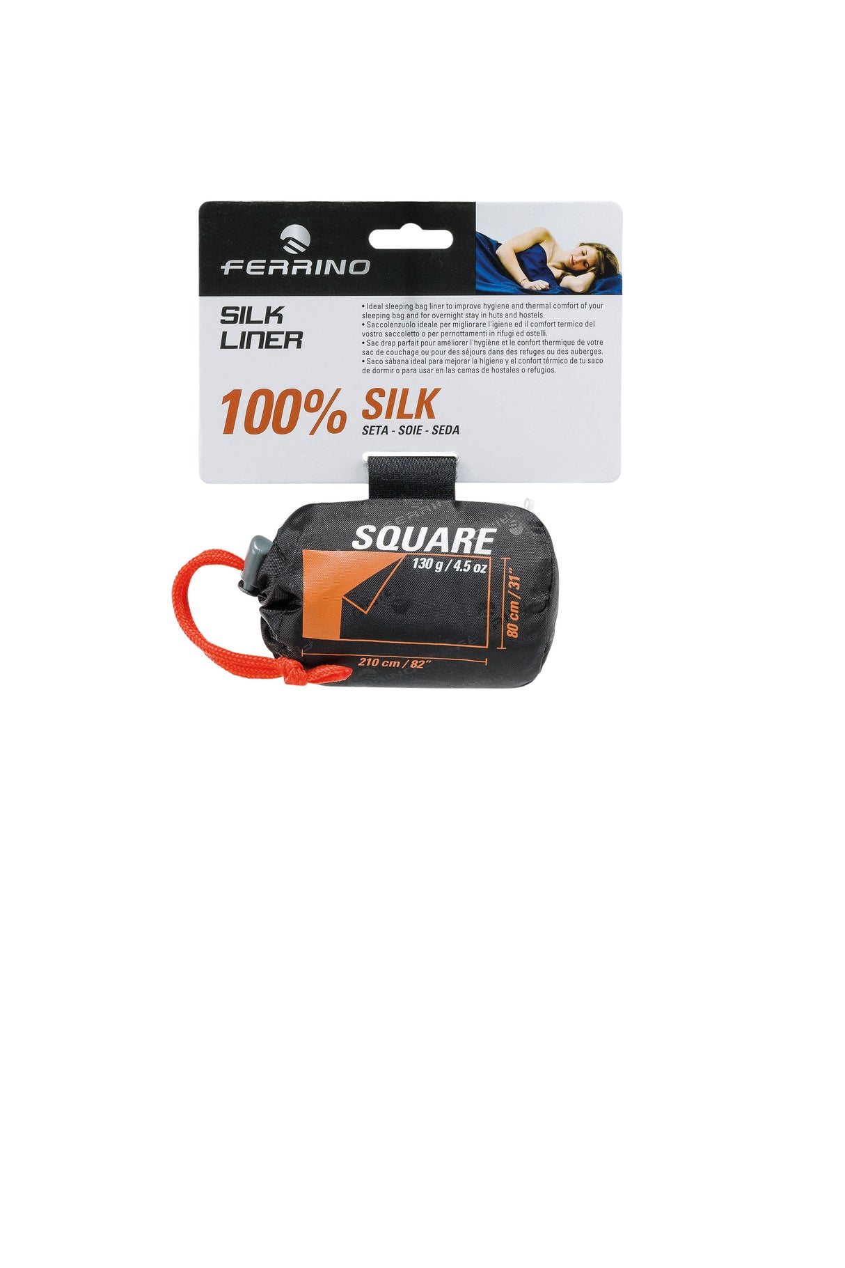 FERRINO - SILK LINER SQ