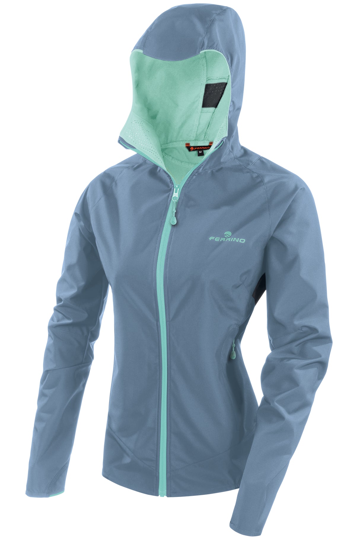 FERRINO - URAL JACKET WOMAN TG XS misty blue