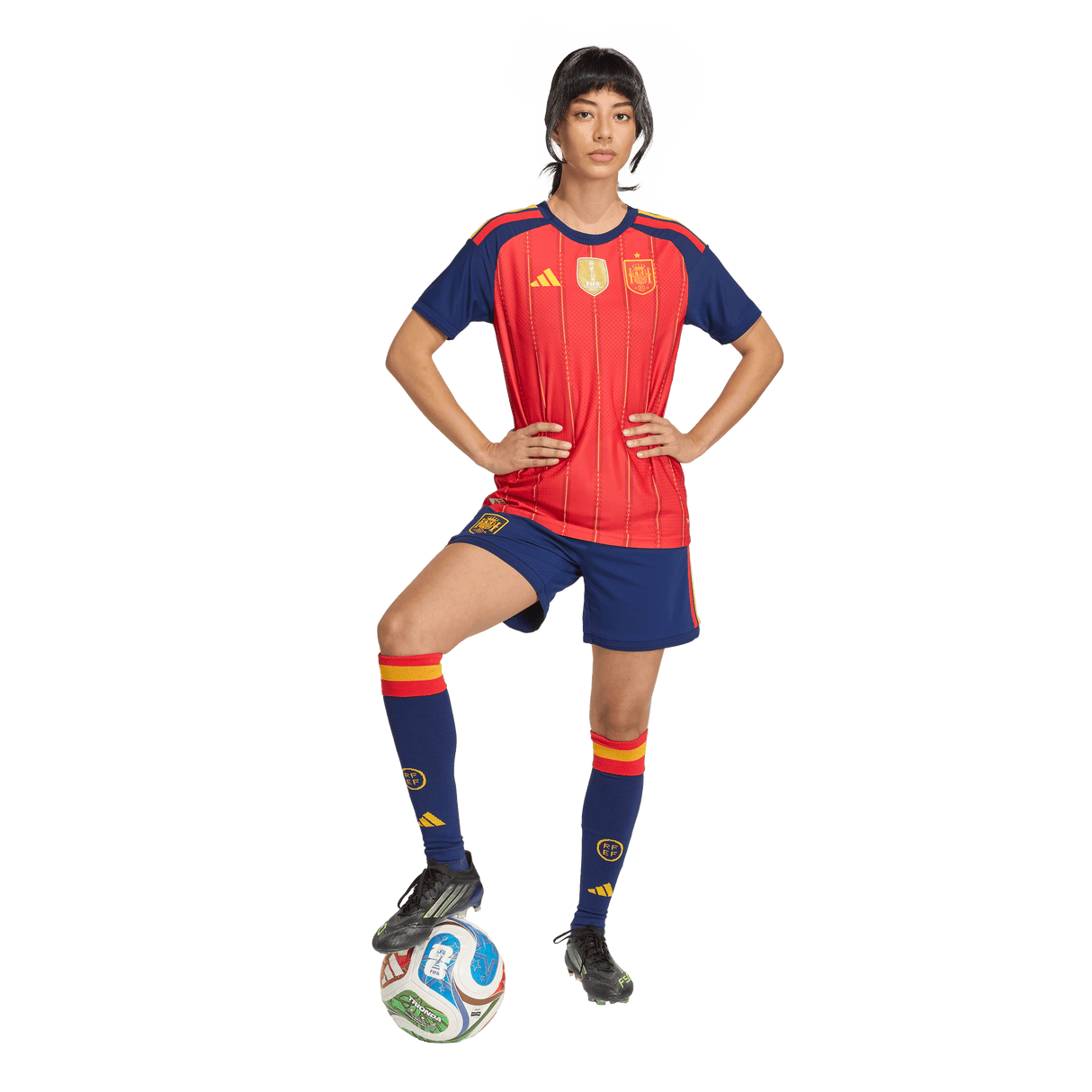 ADIDAS - Maglia Home Authentic Spain 26 - Donna - Red - image 6