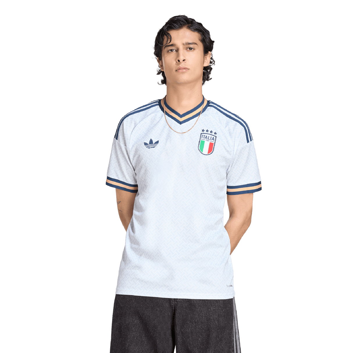 ADIDAS - Italy 26 Away Jersey - Uomo - Blue - image 3