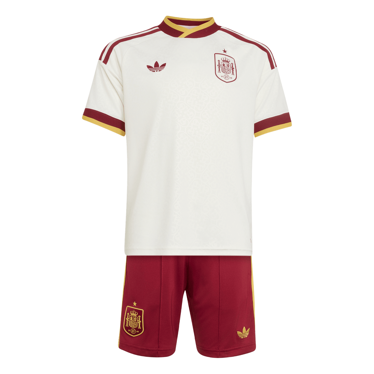 ADIDAS - Spain 26 Away Youth Kit - White - image 2