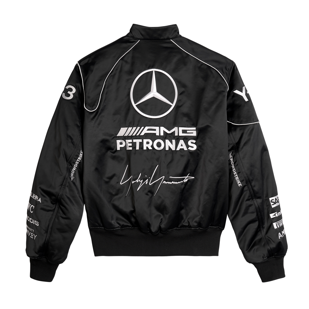 ADIDAS - Y-3 Mercedes - Amg Petronas Formula 1 Team Jacket - Black - image 10