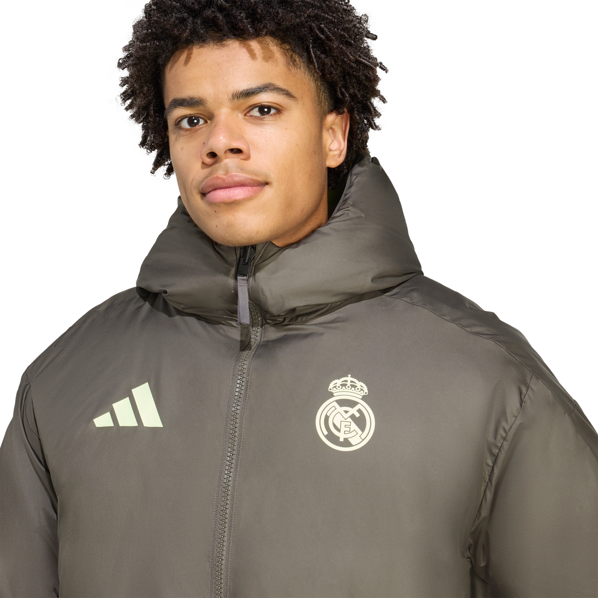 ADIDAS - Real Madrid Seasonal Down Jacket - Uomo - Grey - image 7