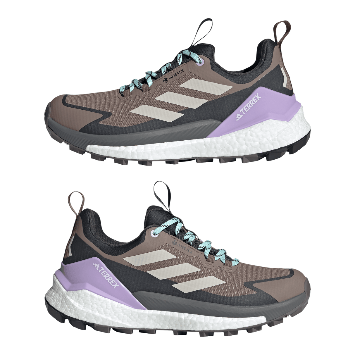 ADIDAS - Scarpe Da Hiking TERREX Free Hiker 2.0 Low GORE-TEX - Donna - Brown - image 10