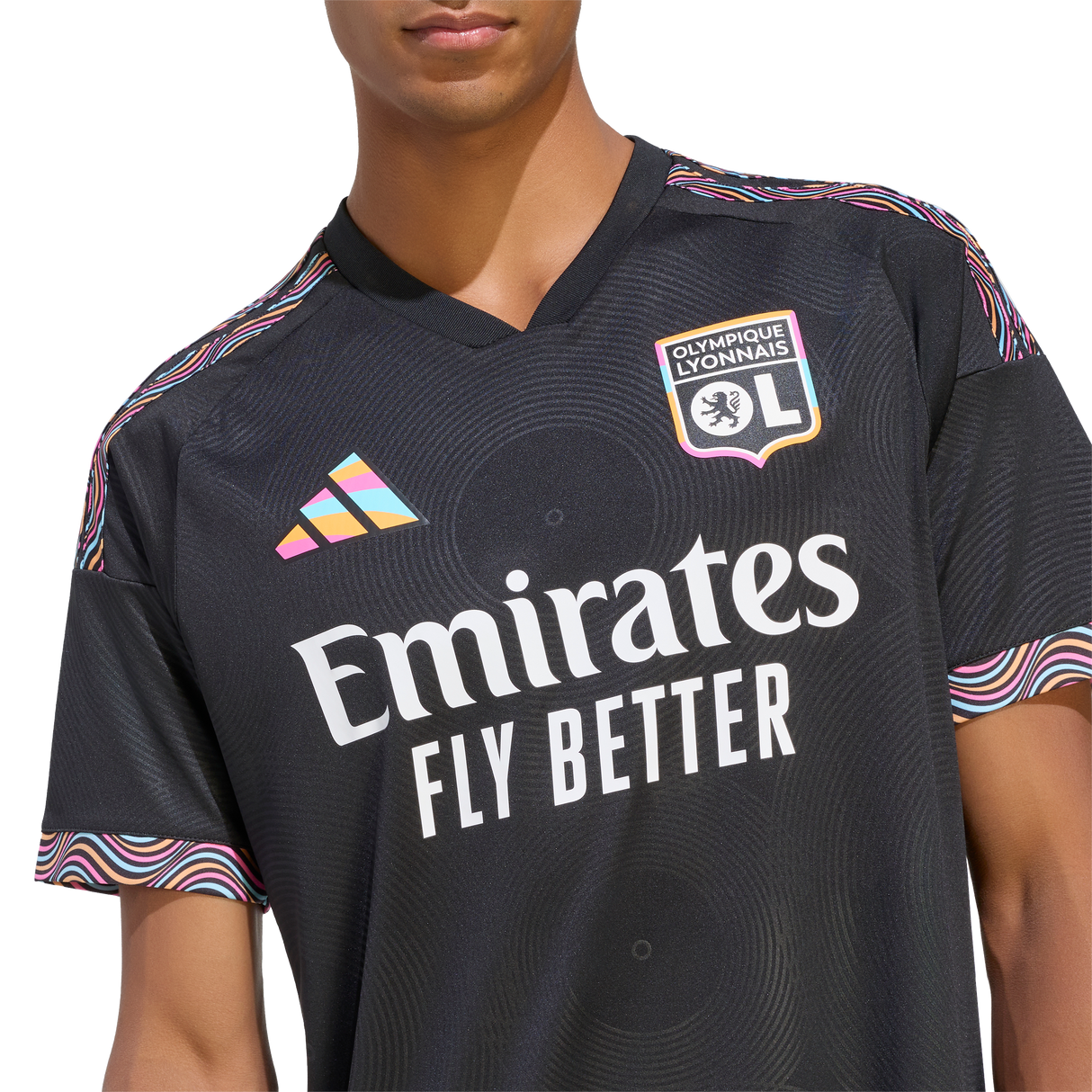 ADIDAS - Olympique Lyonnais 26/27 Third Jersey - Uomo - Black - image 6