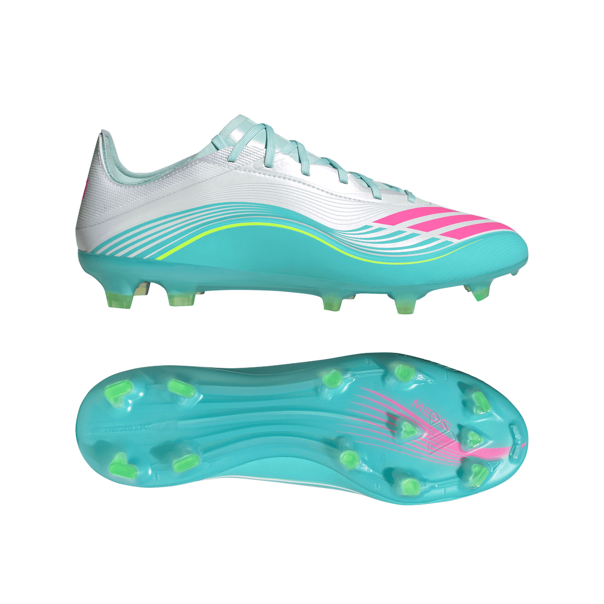 ADIDAS - F50 Messi Pro Firm Ground Football Boots - White - image 10