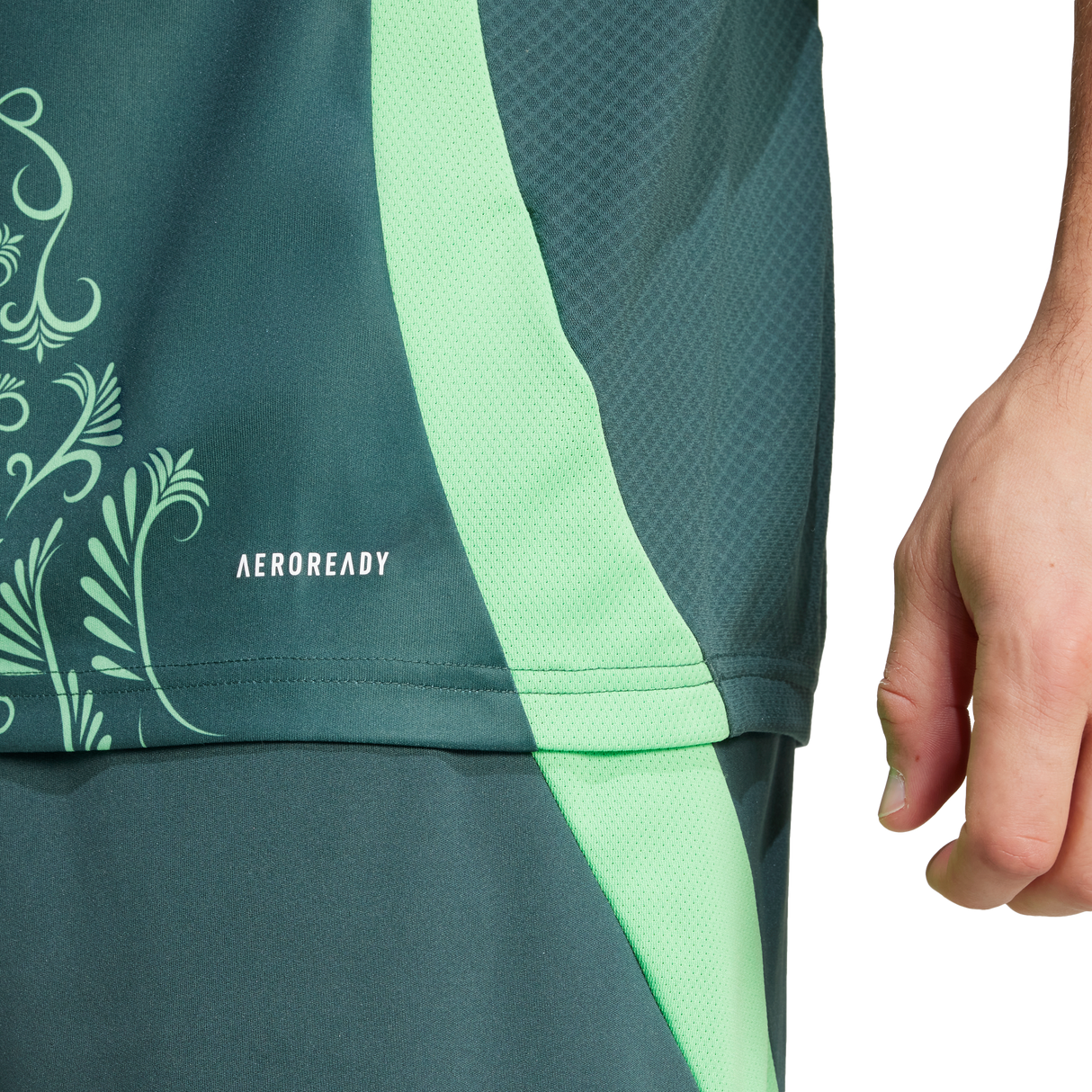 ADIDAS - Algeria Away Jersey - Uomo - Green - image 7