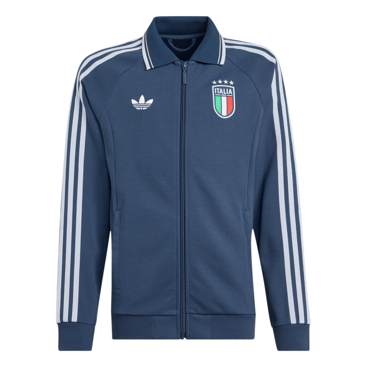 ADIDAS - Italy Away Anthem Jacket Kids - Blue - image 1