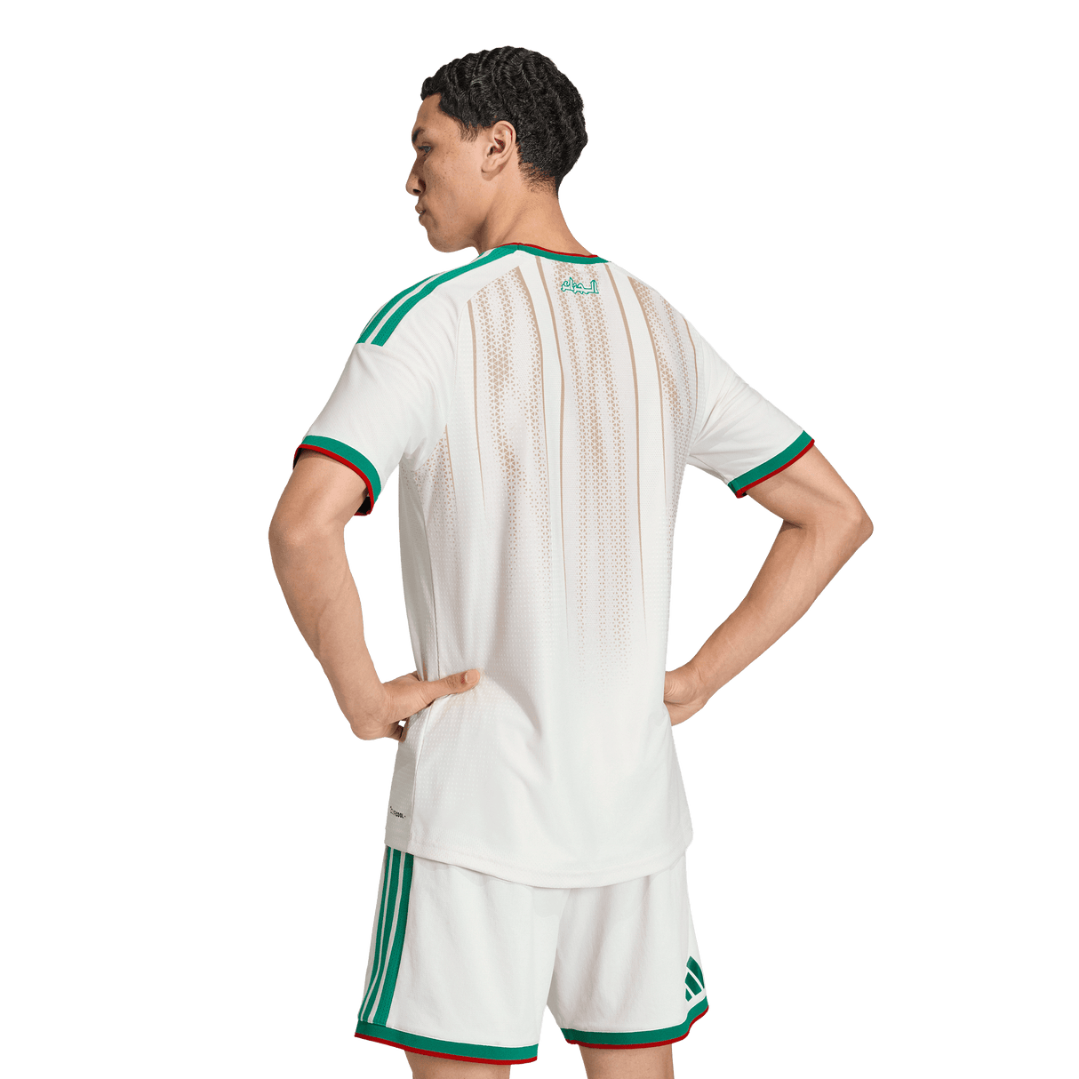 ADIDAS - Algeria 26 Home Authentic Jersey - Uomo - Beige - image 4