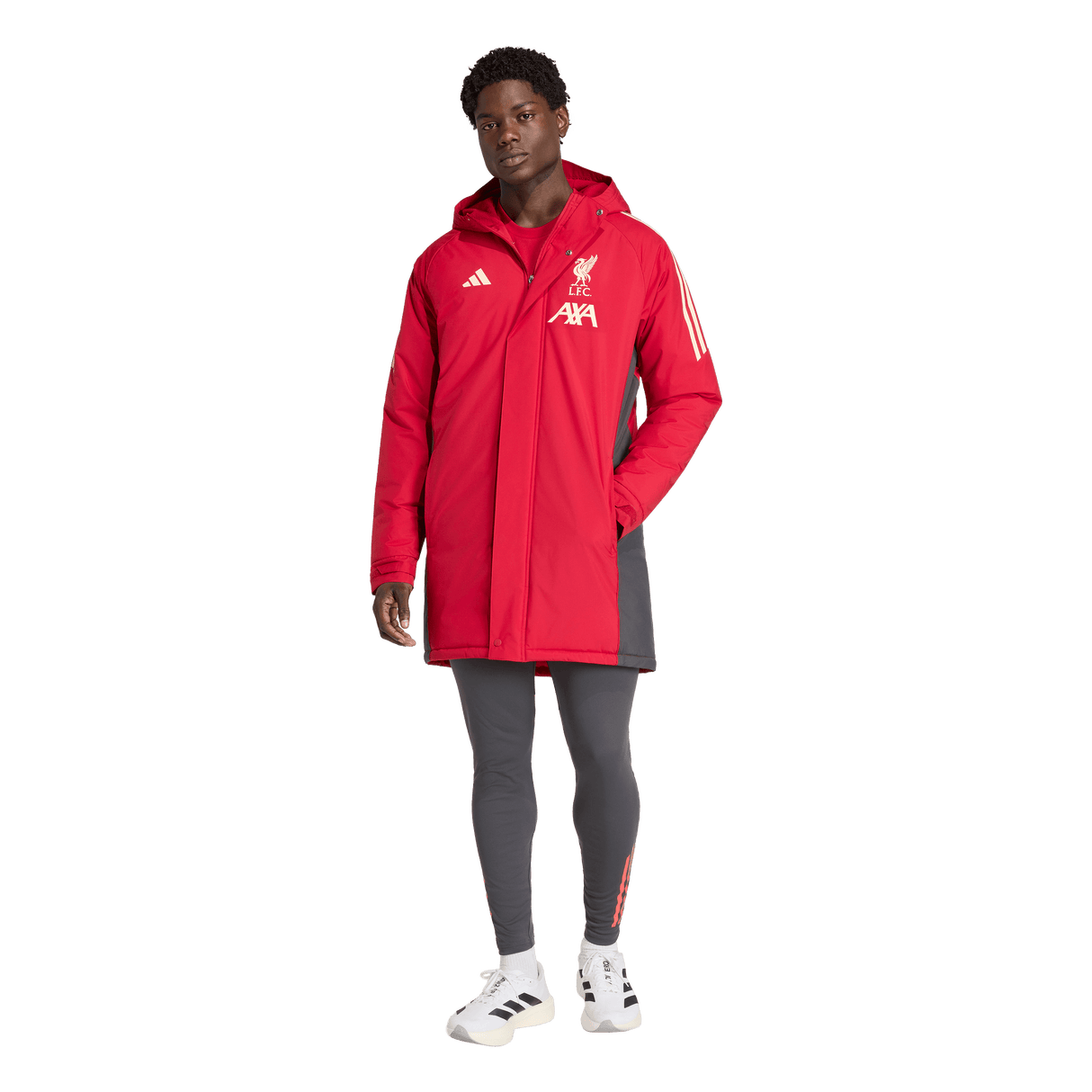 ADIDAS - Liverpool Fc 25/26 Tiro Stadium Parka - Uomo - Black - image 5