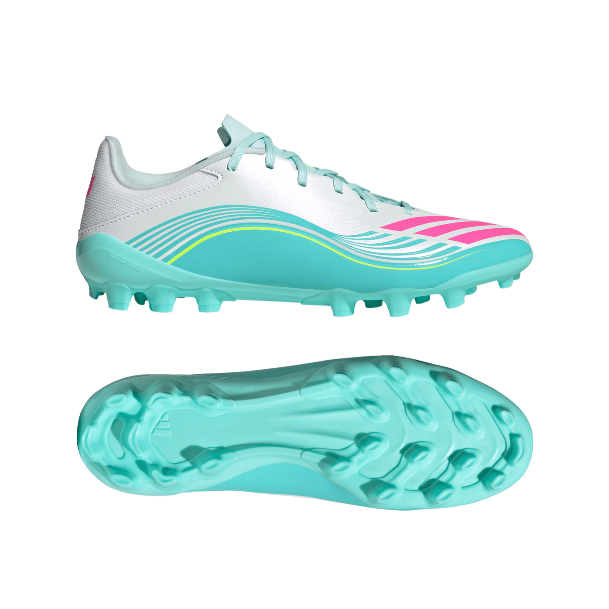 ADIDAS - F50 Messi League Artificial Grass Football Boots - White - image 10