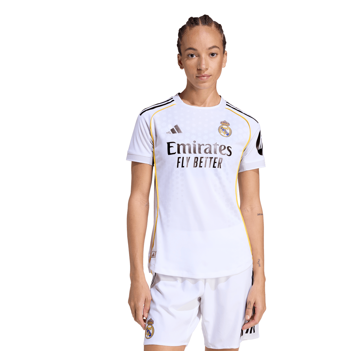 ADIDAS - Maglia Home Authentic Real Madrid 25/26 - Donna - White - image 3