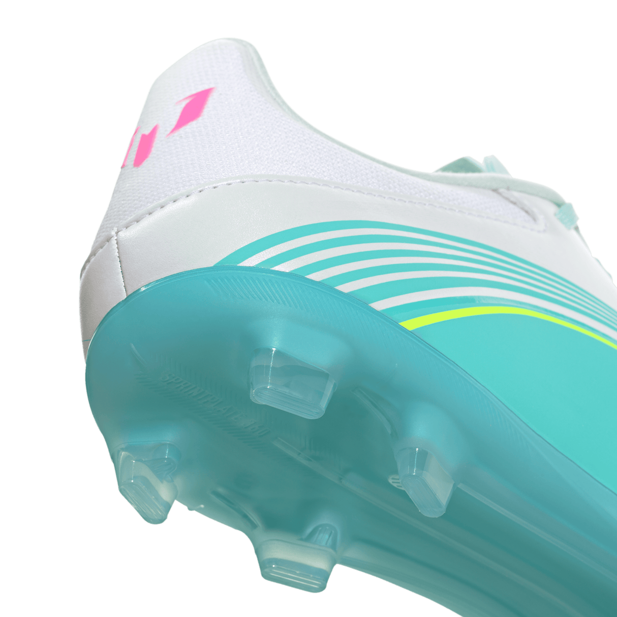 ADIDAS - F50 Messi League Firm Ground /Multi Ground Football Boots - White - image 8