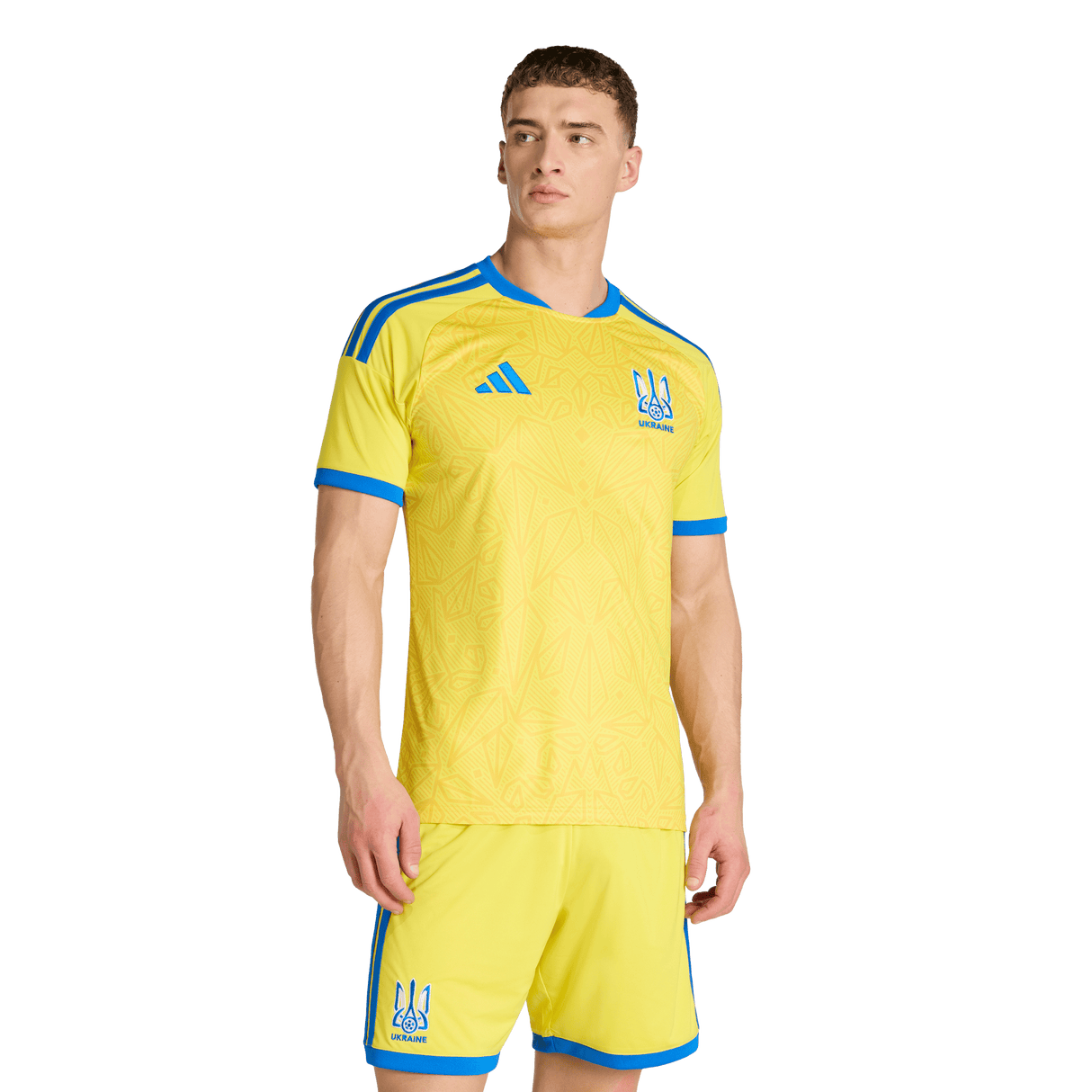 ADIDAS - Maglia Home Ukraine 26 - Uomo - Yellow - image 3