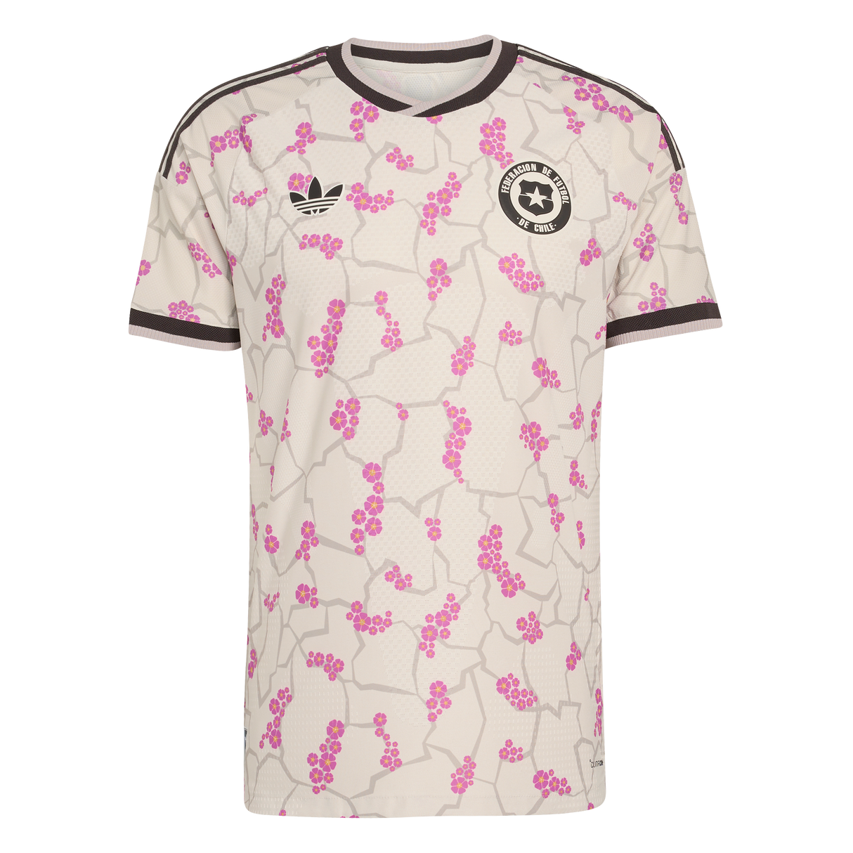 ADIDAS - Chile 26 Away Authentic Jersey - Uomo - Beige - image 1