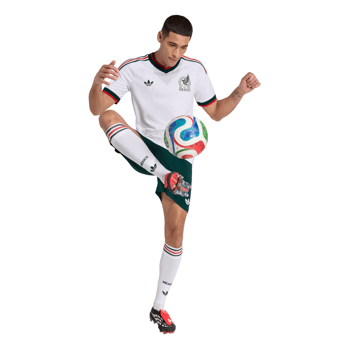 ADIDAS - Mexico 26 Away Authentic Jersey - Uomo - White - image 5