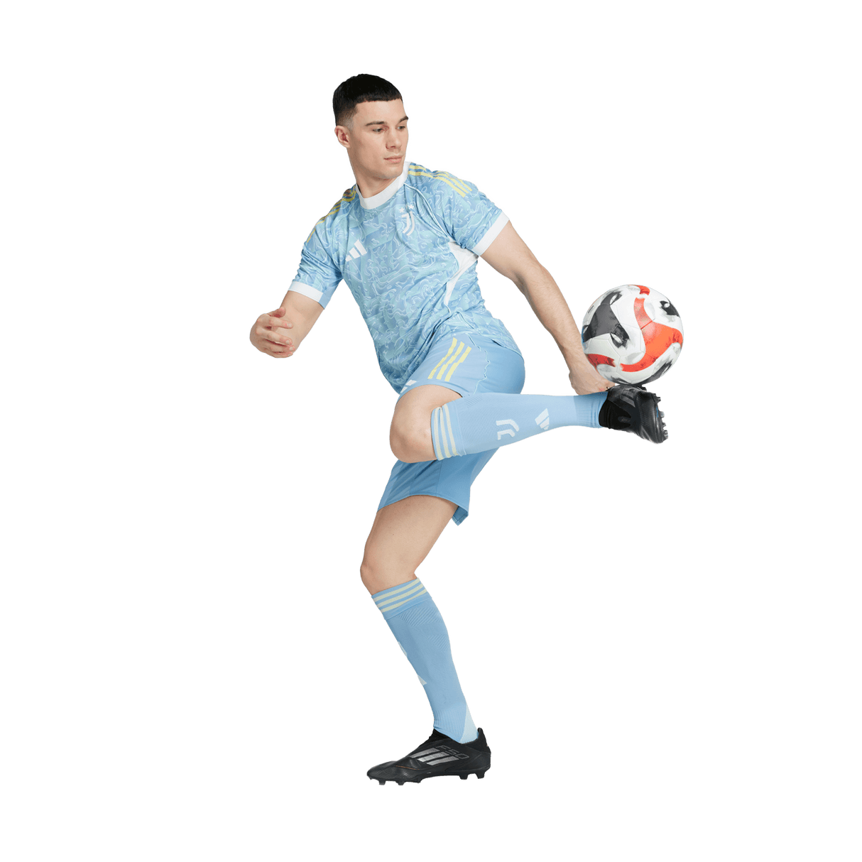 ADIDAS - Maglia Away Authentic 25/26 Juventus - Uomo - Blue - image 5
