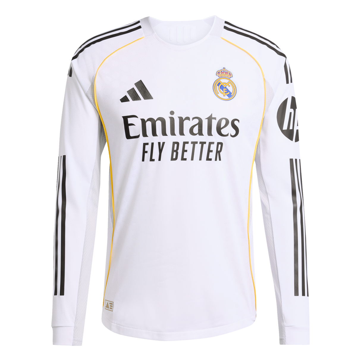 ADIDAS - Maglia Home Authentic Long Sleeve Real Madrid 25/26 - Uomo - White - image 1