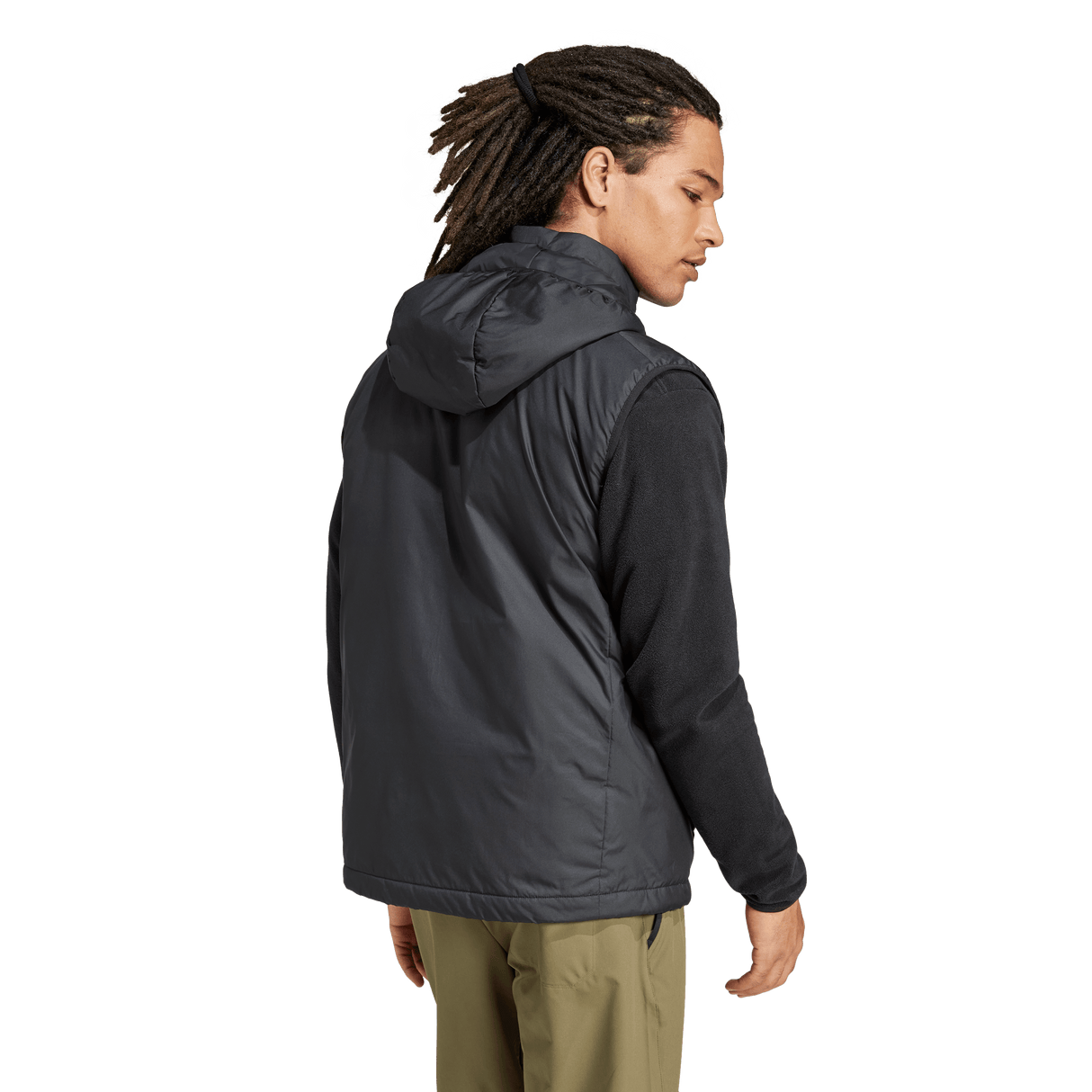 ADIDAS - Giacca Senza Maniche TERREX Multi CLIMAWARM Insulated Hooded - Uomo - Black - image 3