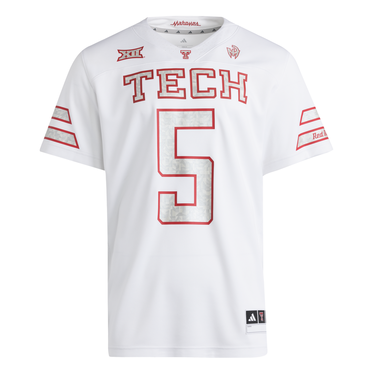 ADIDAS - Mahomes X Texas Tech Too Cold Jersey - Uomo - White - image 1