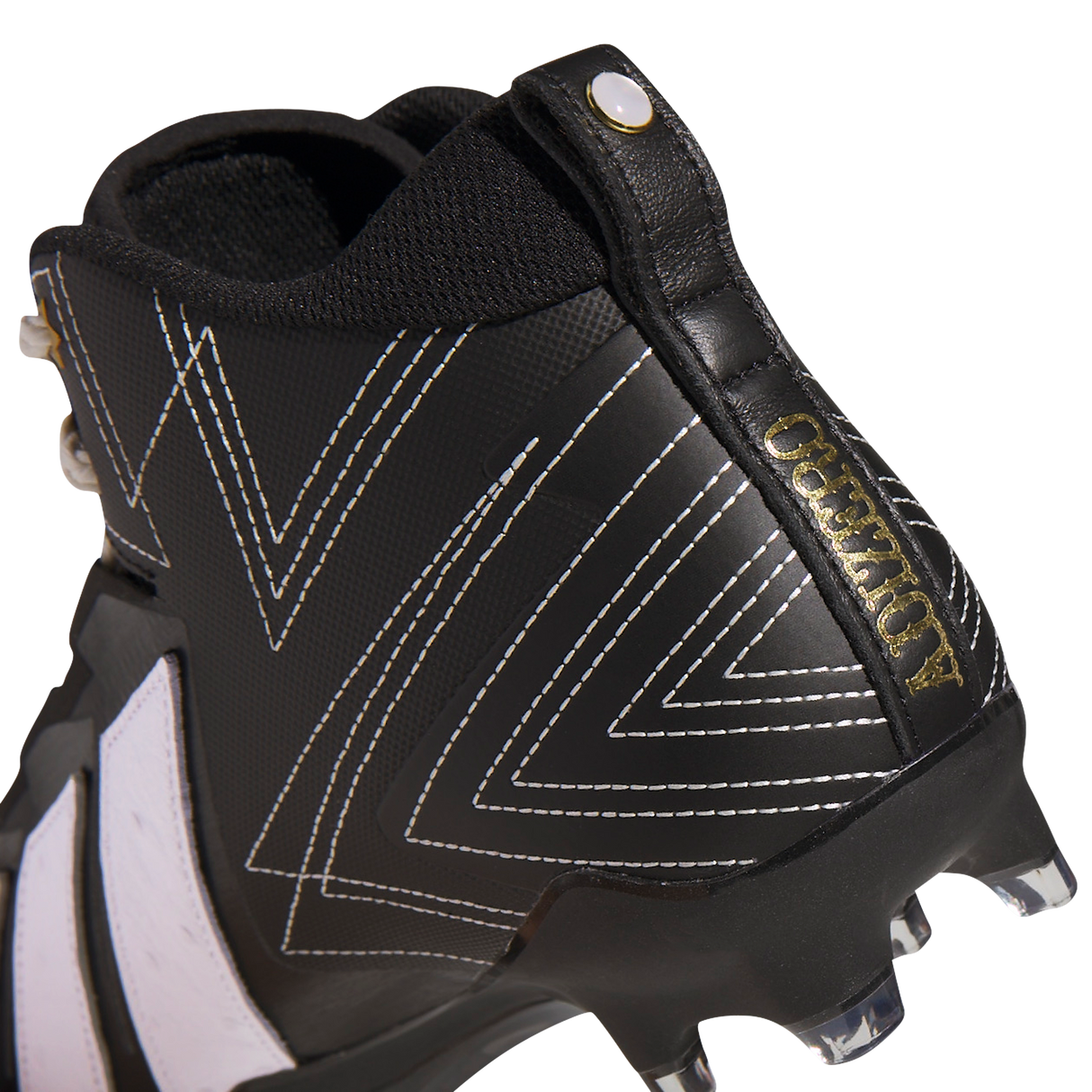 ADIDAS - Adizero Chaos II Rodeo American Football Lineman Cleats - Black - image 9