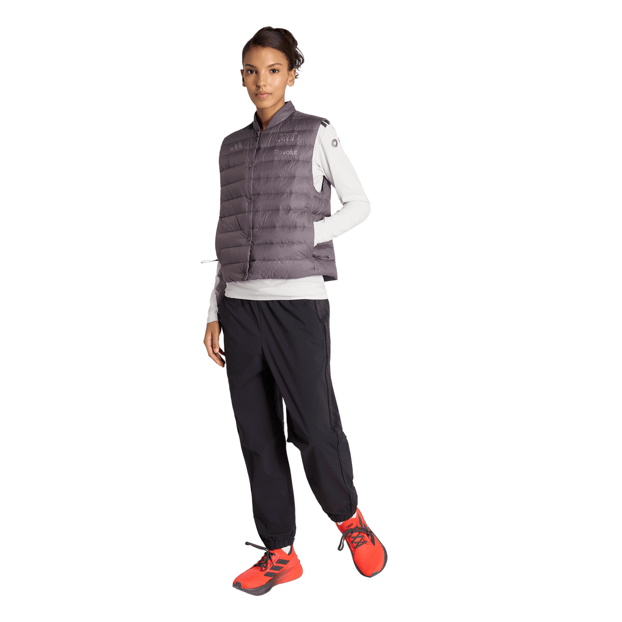 ADIDAS - Audi Revolut Formula One Team 2026 Engineers & Marketing Padded Vest - Donna - Black - image 5