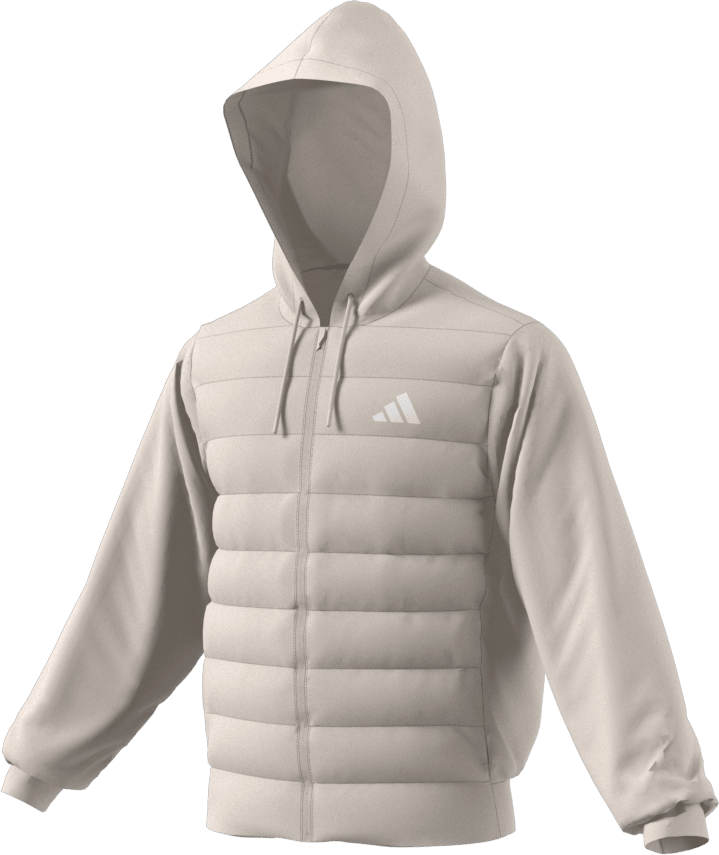 ADIDAS - Essentials CLIMAWARM Hybrid Down Hooded Jacket - Uomo - Beige - image 1